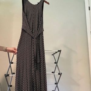 Sleeveless White House Black Market Maxi Dress